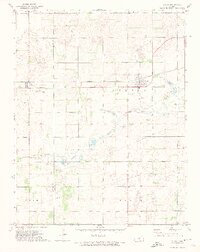 1971 Map of Sylvia, 1974 Print