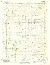 Download a high-resolution, GPS-compatible USGS topo map for Sylvia, KS (1974 edition)