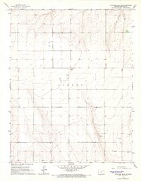 Download a high-resolution, GPS-compatible USGS topo map for Syracuse East SW, KS (1967 edition)