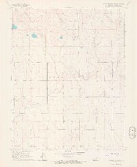 1966 Map of Syracuse West SW, 1967 Print