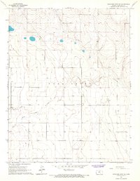 Download a high-resolution, GPS-compatible USGS topo map for Syracuse West SW, KS (1967 edition)
