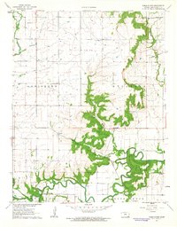 Download a high-resolution, GPS-compatible USGS topo map for Table Mound, KS (1963 edition)