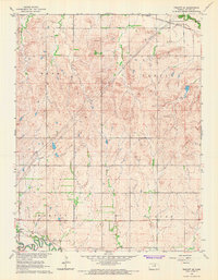 Download a high-resolution, GPS-compatible USGS topo map for Tescott SE, KS (1966 edition)