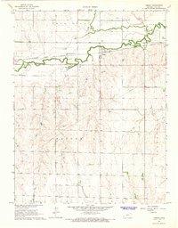 Download a high-resolution, GPS-compatible USGS topo map for Timken, KS (1967 edition)