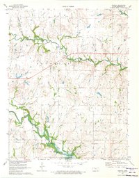 Download a high-resolution, GPS-compatible USGS topo map for Tonovay, KS (1973 edition)