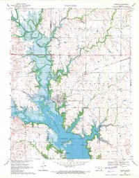 Download a high-resolution, GPS-compatible USGS topo map for Toronto, KS (1971 edition)