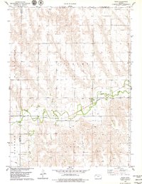 Download a high-resolution, GPS-compatible USGS topo map for Traer, KS (1979 edition)