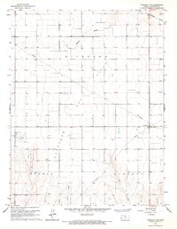 Download a high-resolution, GPS-compatible USGS topo map for Tribune 3 NE, KS (1967 edition)