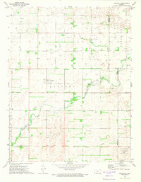Download a high-resolution, GPS-compatible USGS topo map for Trousdale, KS (1974 edition)