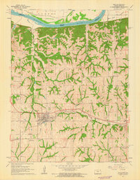 Download a high-resolution, GPS-compatible USGS topo map for Troy, KS (1962 edition)