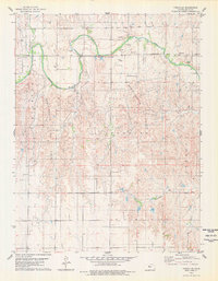 Download a high-resolution, GPS-compatible USGS topo map for Turkville, KS (1979 edition)