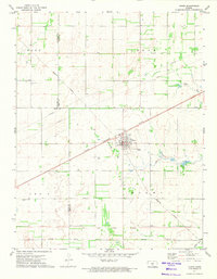 Download a high-resolution, GPS-compatible USGS topo map for Turon, KS (1974 edition)