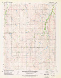 Download a high-resolution, GPS-compatible USGS topo map for Twin Mound, KS (1979 edition)