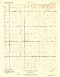 Download a high-resolution, GPS-compatible USGS topo map for Ulysses NE, KS (1960 edition)