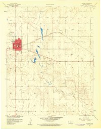 Download a high-resolution, GPS-compatible USGS topo map for Ulysses, KS (1960 edition)