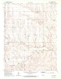 1965 Map of Utica SW, 1967 Print