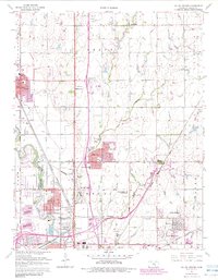 Download a high-resolution, GPS-compatible USGS topo map for Valley Center, KS (1983 edition)