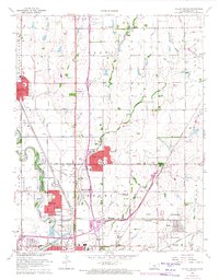 Download a high-resolution, GPS-compatible USGS topo map for Valley Center, KS (1971 edition)