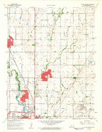 Download a high-resolution, GPS-compatible USGS topo map for Valley Center, KS (1961 edition)