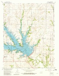 Download a high-resolution, GPS-compatible USGS topo map for Vassar, KS (1982 edition)