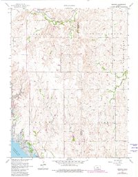 Download a high-resolution, GPS-compatible USGS topo map for Venango, KS (1980 edition)