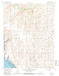 Download a high-resolution, GPS-compatible USGS topo map for Venango, KS (1983 edition)