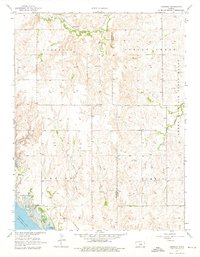 Download a high-resolution, GPS-compatible USGS topo map for Venango, KS (1976 edition)