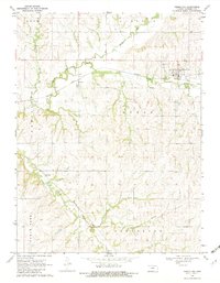 Download a high-resolution, GPS-compatible USGS topo map for Vermillion, KS (1982 edition)
