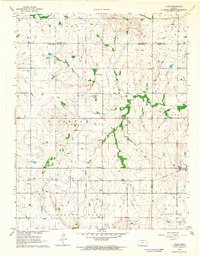 Download a high-resolution, GPS-compatible USGS topo map for Vilas, KS (1964 edition)