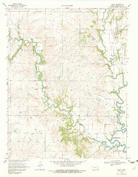 Download a high-resolution, GPS-compatible USGS topo map for Virgil, KS (1982 edition)