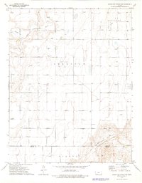 Download a high-resolution, GPS-compatible USGS topo map for Wagon Bed Spring NW, KS (1976 edition)