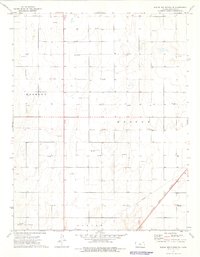 Download a high-resolution, GPS-compatible USGS topo map for Wagon Bed Spring SE, KS (1976 edition)