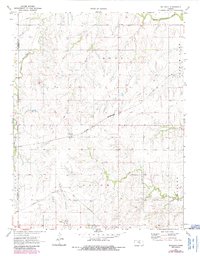 Download a high-resolution, GPS-compatible USGS topo map for Waldeck, KS (1985 edition)