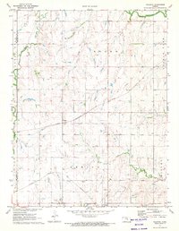 Download a high-resolution, GPS-compatible USGS topo map for Waldeck, KS (1972 edition)