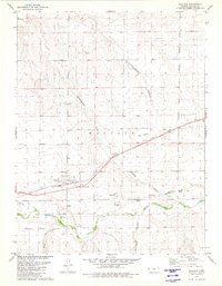 Download a high-resolution, GPS-compatible USGS topo map for Wallace, KS (1980 edition)