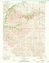Download a high-resolution, GPS-compatible USGS topo map for Wamego SW, KS (1975 edition)