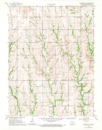 Download a high-resolution, GPS-compatible USGS topo map for Washington NW, KS (1967 edition)