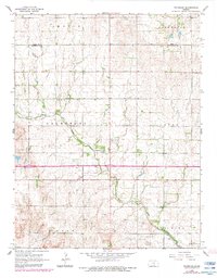 Download a high-resolution, GPS-compatible USGS topo map for Waterloo, KS (1983 edition)