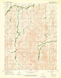 Download a high-resolution, GPS-compatible USGS topo map for Westfall NW, KS (1965 edition)