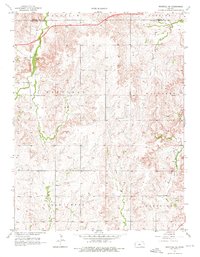 Download a high-resolution, GPS-compatible USGS topo map for Westfall SE, KS (1976 edition)