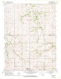Download a high-resolution, GPS-compatible USGS topo map for Wheaton, KS (1971 edition)
