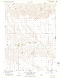Download a high-resolution, GPS-compatible USGS topo map for White Canyon, KS (1978 edition)
