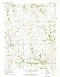 Download a high-resolution, GPS-compatible USGS topo map for White City, KS (1974 edition)