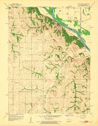 Download a high-resolution, GPS-compatible USGS topo map for White Cloud, KS (1961 edition)