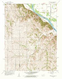Download a high-resolution, GPS-compatible USGS topo map for White Cloud, KS (1960 edition)