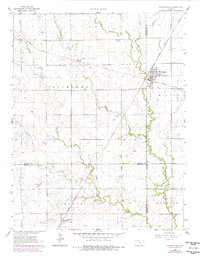 Download a high-resolution, GPS-compatible USGS topo map for Whitewater, KS (1978 edition)