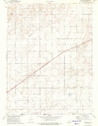 Download a high-resolution, GPS-compatible USGS topo map for Wilburton, KS (1975 edition)