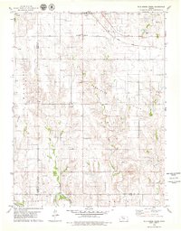 Download a high-resolution, GPS-compatible USGS topo map for Wild Horse Creek, KS (1979 edition)