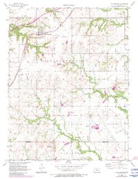 Download a high-resolution, GPS-compatible USGS topo map for Williamsburg, KS (1983 edition)