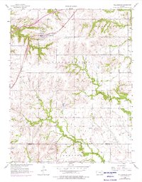 Download a high-resolution, GPS-compatible USGS topo map for Williamsburg, KS (1976 edition)